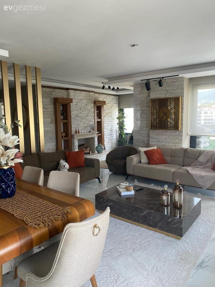 Bu Antalya Evinde Modern ve Rustik Tarzların Buluşması Her Detayı Sarmış!