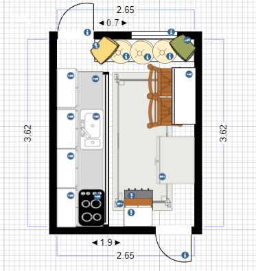 10 Metrekare Mutfakta Eşyalar Nasıl Yerleştirilir?