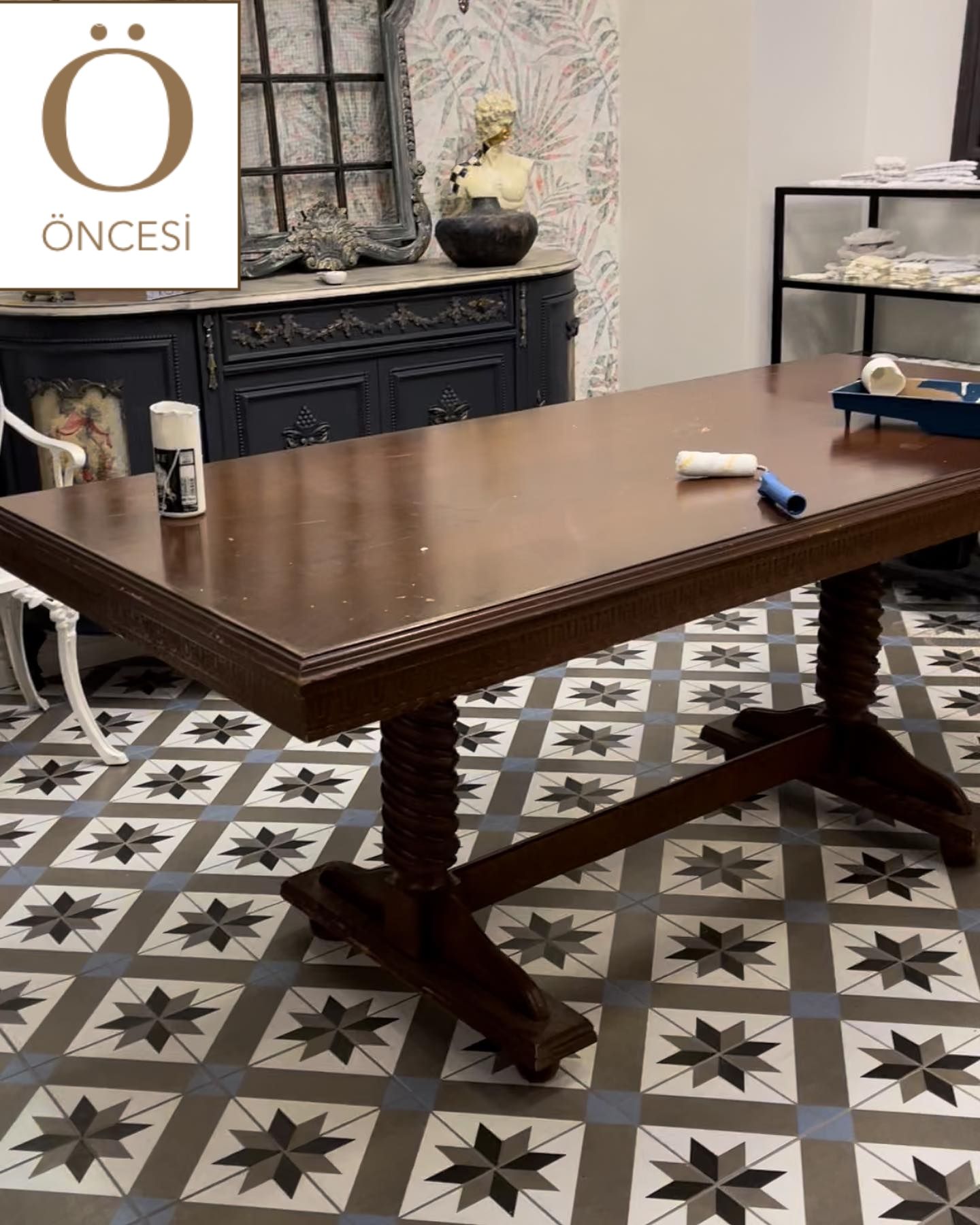 Öncesi&Sonrası: Boyamayla Ortaya Çıkan Bu Dekorda Her Ürün Eşsiz!