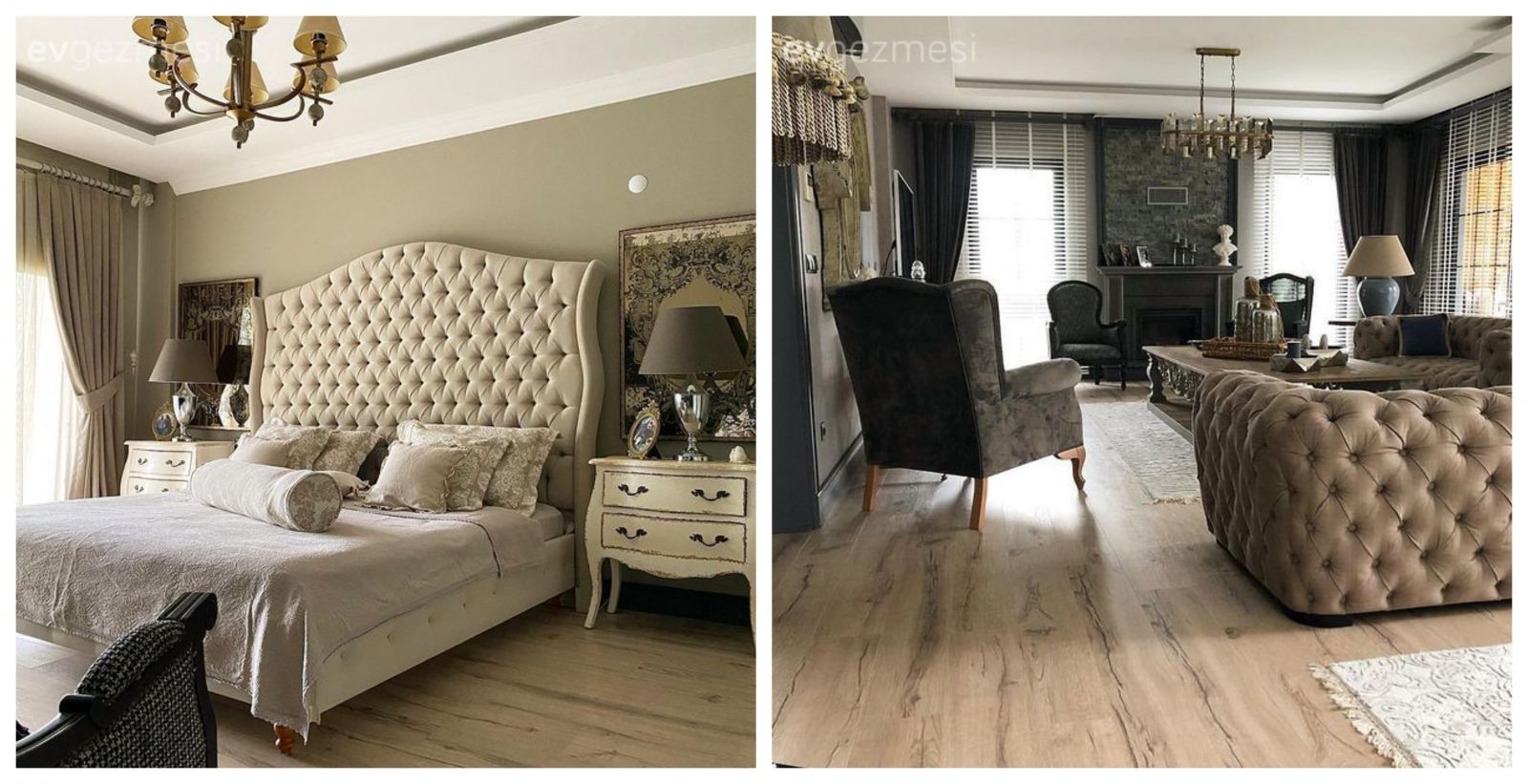 Bu Evde İhtişam ve Natürellik Dengeli Bir Şekilde Buluşmuş