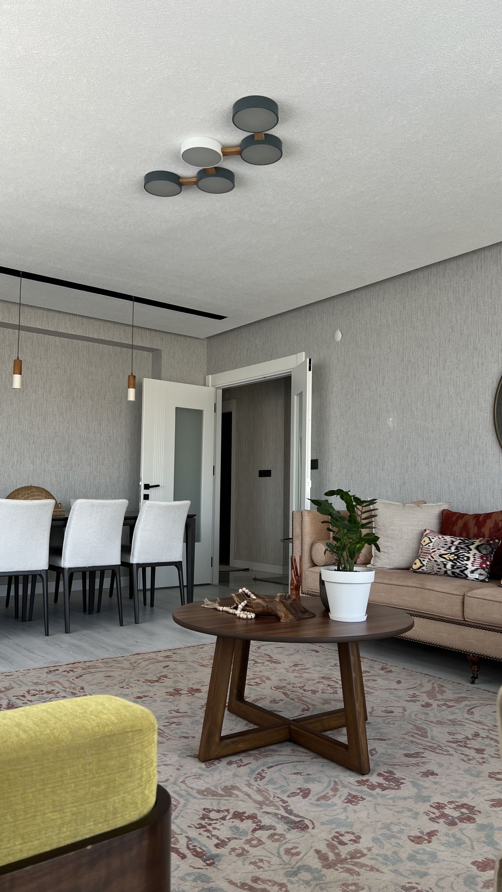 Popüler Trendlere Meydan Okuyan Midimalist Bir Afyon Evi