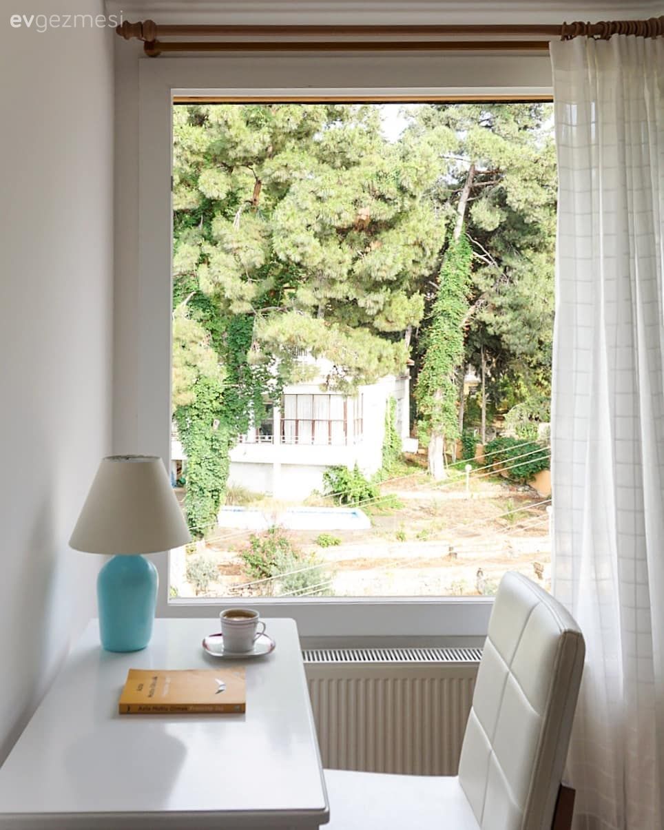 Yatak Odası, Sandalye, Abajur, Aydınlatma, Beyaz, Yemek masası