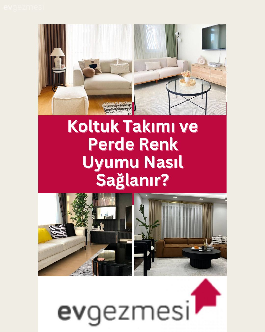 Koltuk Takımı ve Perde Renk Uyumu Nasıl Sağlanır?