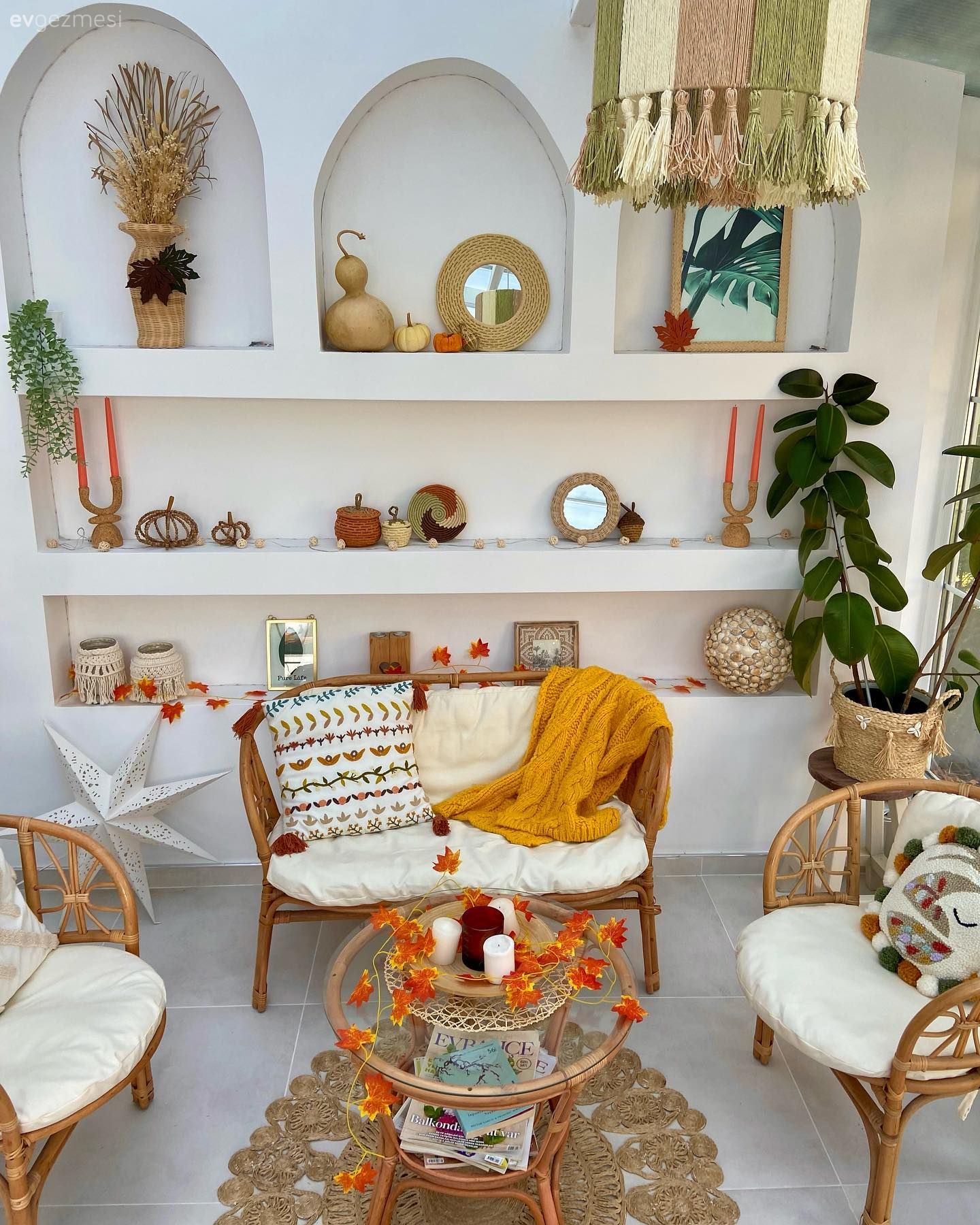 Bu Kış Bahçesi Sonbaharın Tadını Çıkarmak İçin Hazır Halde!