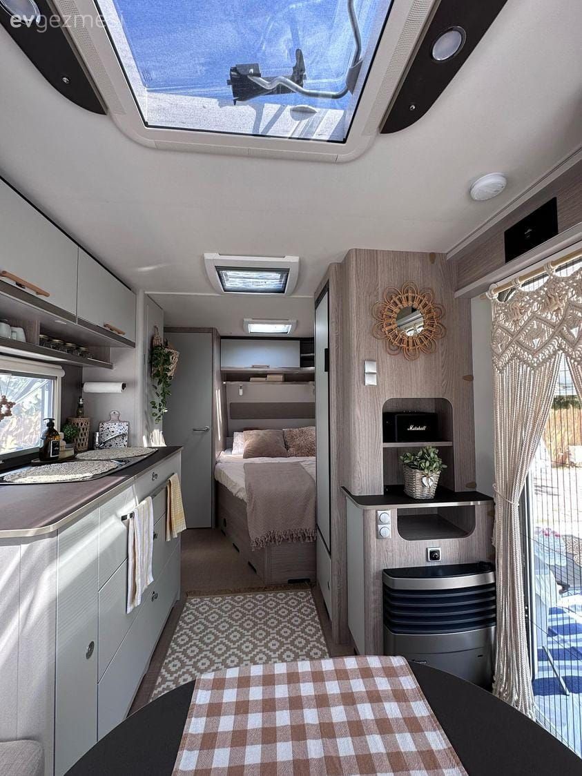 7 Ay Önce Satın Alınan Bu Karavan Yeni Deneyimlerin Kapısını Aralamış!