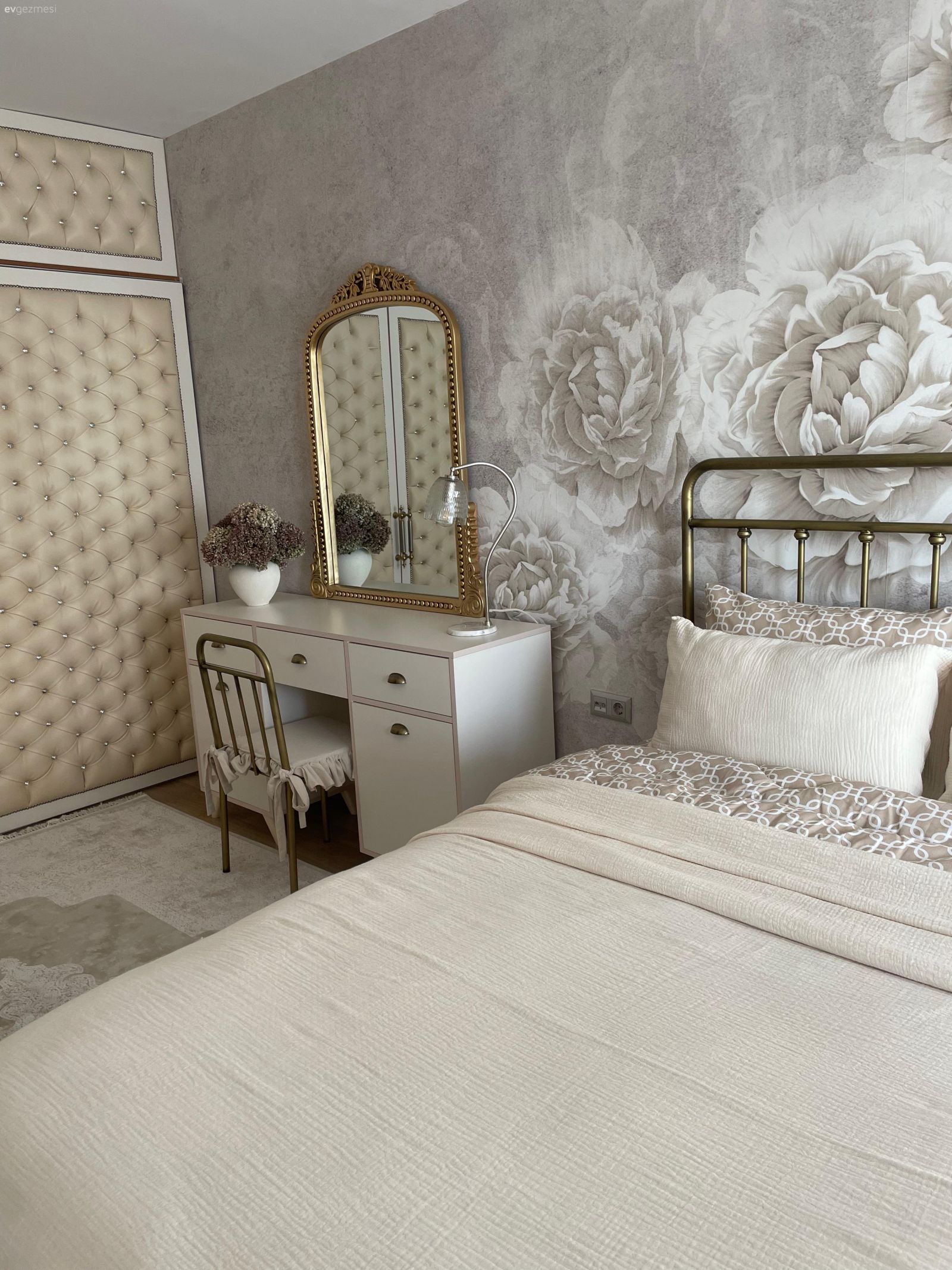 Öncesi&Sonrası: Country Stile Adım Atmış Bir Yatak Odası