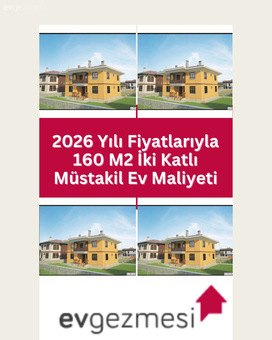 2026 Yılı Fiyatlarıyla 160 M2 İki Katlı Müstakil Ev Maliyeti