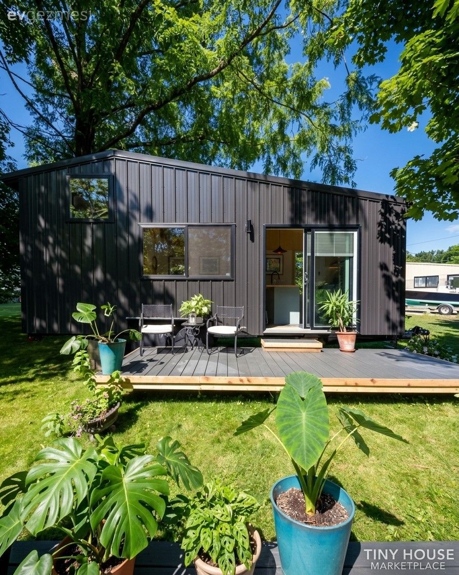 Küçük Ev Modelleri: 24 M2 Bu Tiny House İçinde Yok Yok