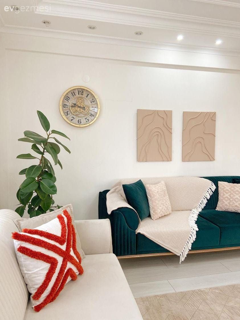 Bu Samsun Evinde Yeşilin Sesi Beyazın Suskunluğuna Hareket Katmış!