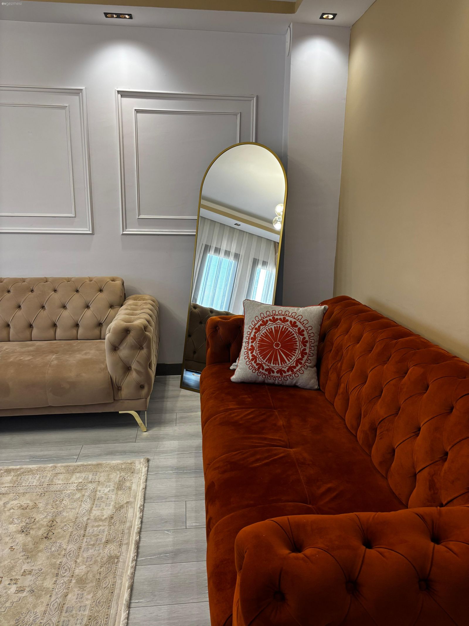 Bu Toki Evinde Mutfak Tek Duvardan Koridor Tipine Geçmiş