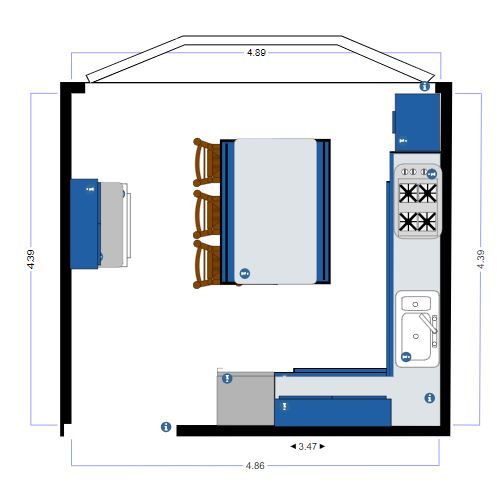 Mutfak Yerleşim Düzeni: Farklı Mutfak Planlarına Uygun Taslaklar