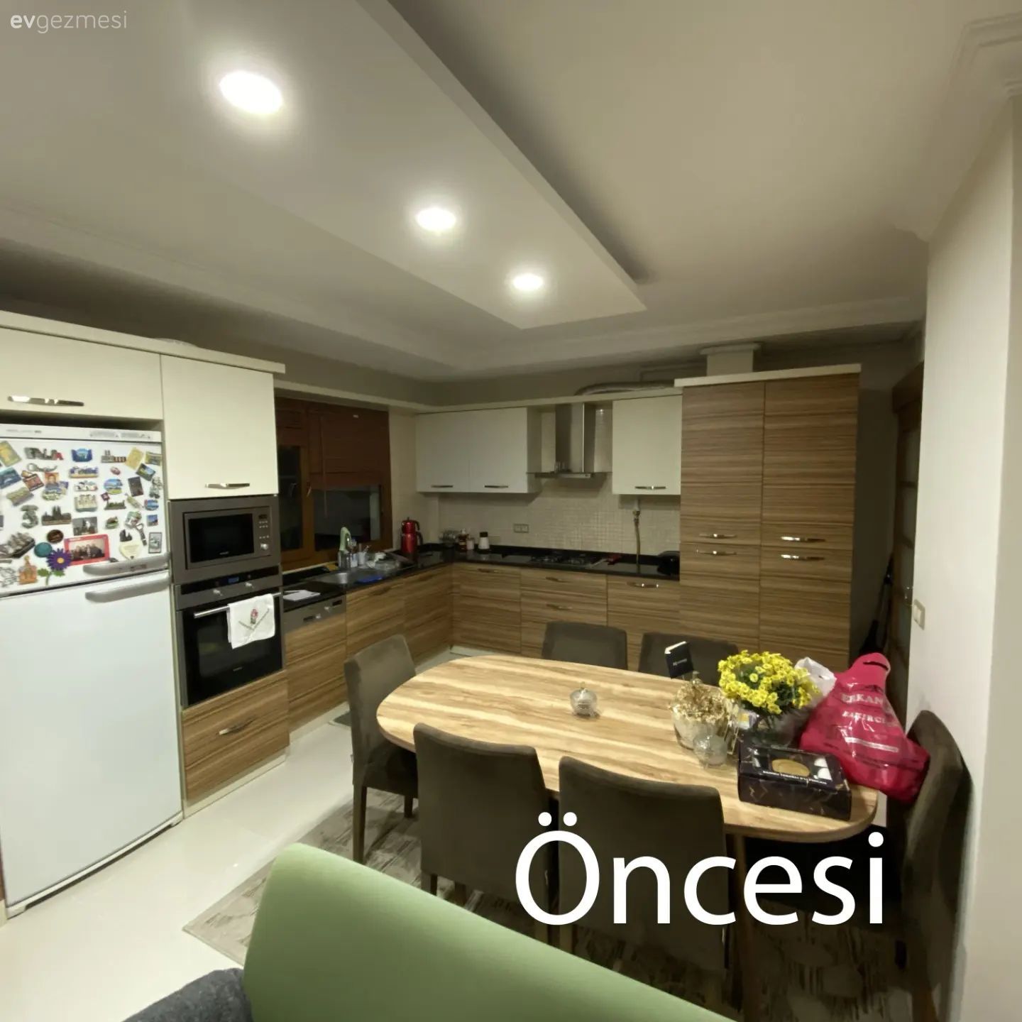 Öncesi&Sonrası: Girişinden Balkonuna Kadar Değişmedik Yeri Kalmamış