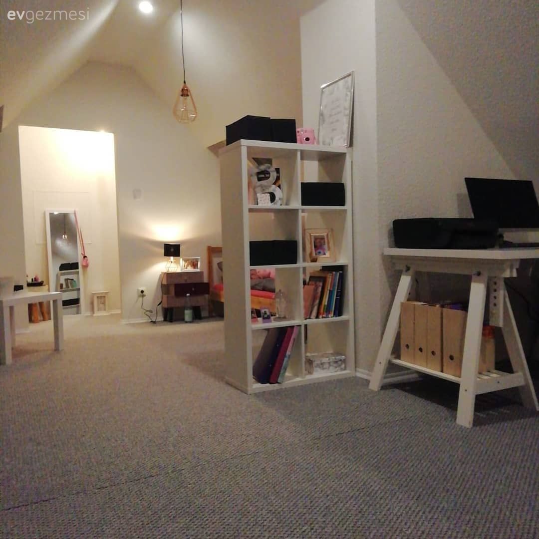 Kullanışsız Çatı Katının İşlevsel Genç Odasına Dönüşümü