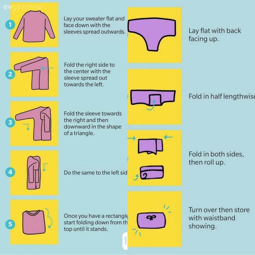 Gardırobunuzu Nasıl Marie Kondo Gibi Düzenli Hale Getirebilirsiniz?