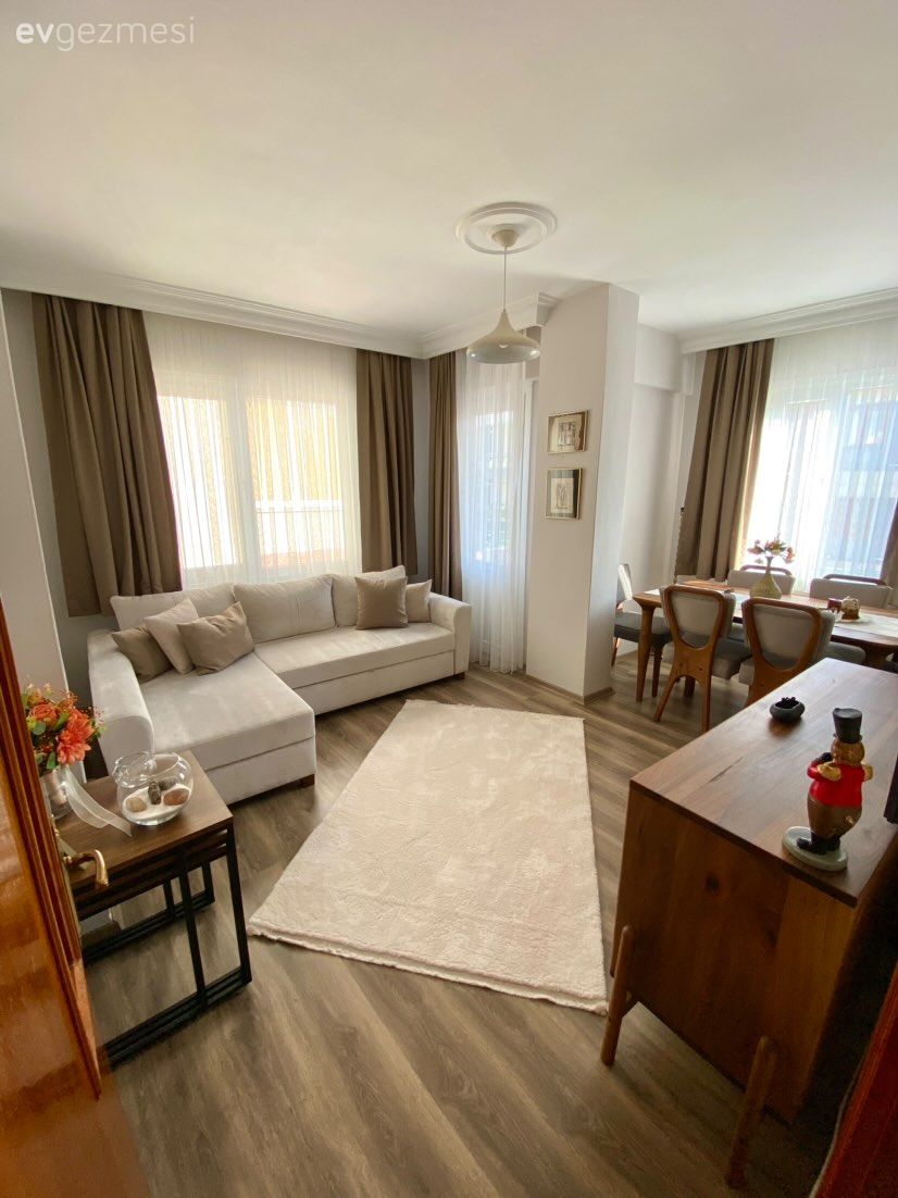 70 M2'lik Bu Samimi Evde Göz Yoran Hiçbir Şey Yok!