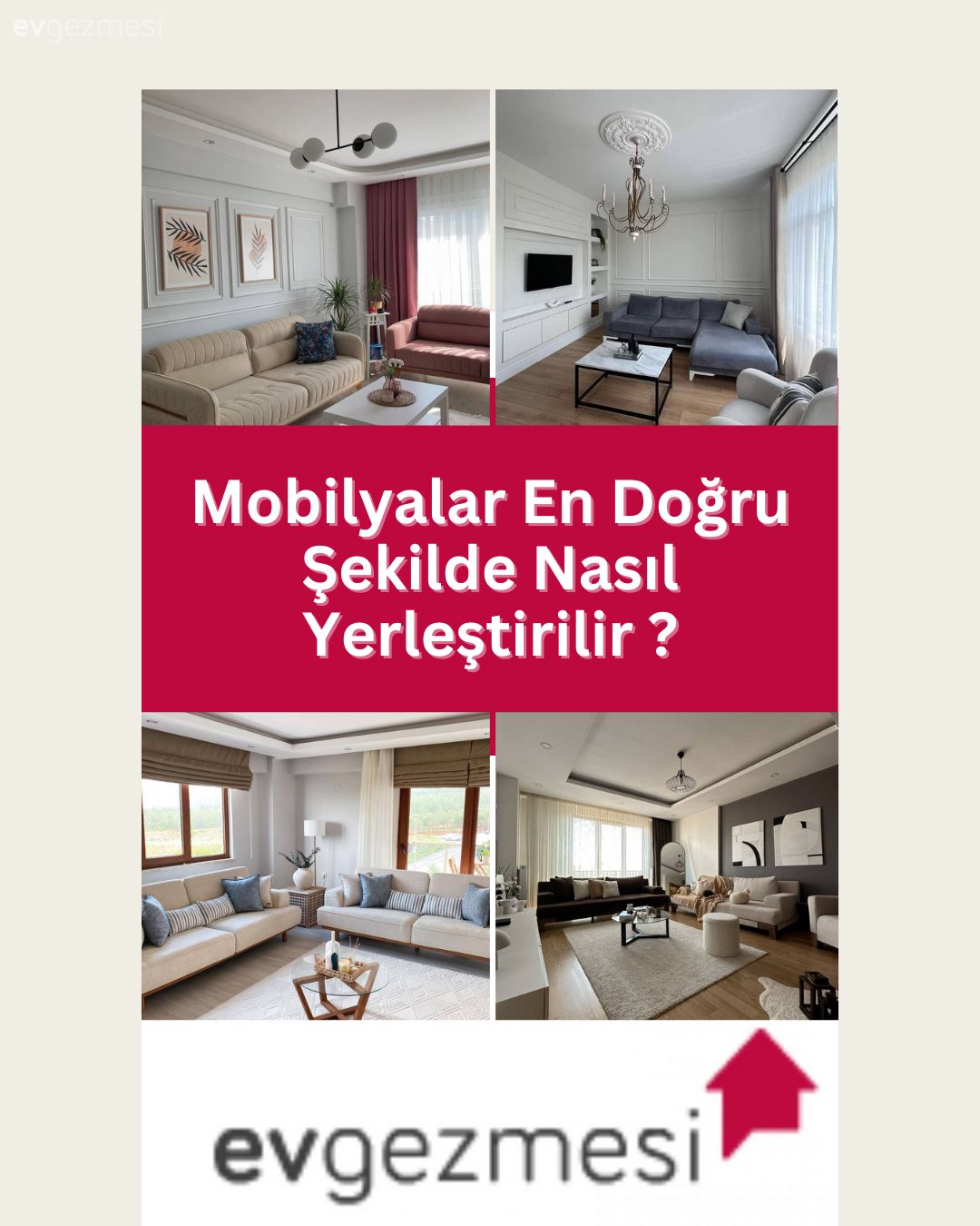 Mobilyalar En Doğru Şekilde Nasıl Yerleştirilir ?