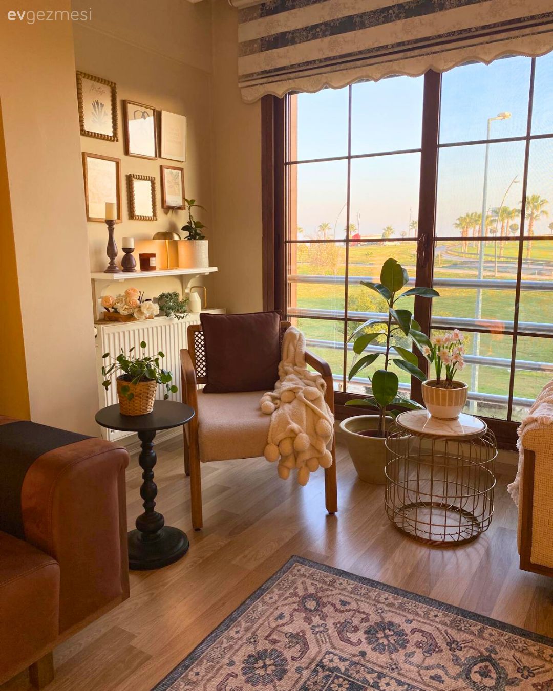 Çerçeve, Duvar rafı, Duvar dekorasyonu, Berjer, Ev bitkisi, Nubuk kumaşlı koltuk takımı, Yan sehpa, Sehpa, Koltuk takımı, Salon halısı