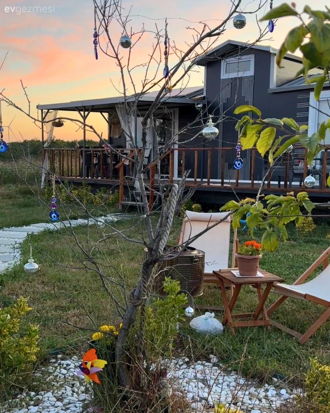 Tiny house, Bahçe
