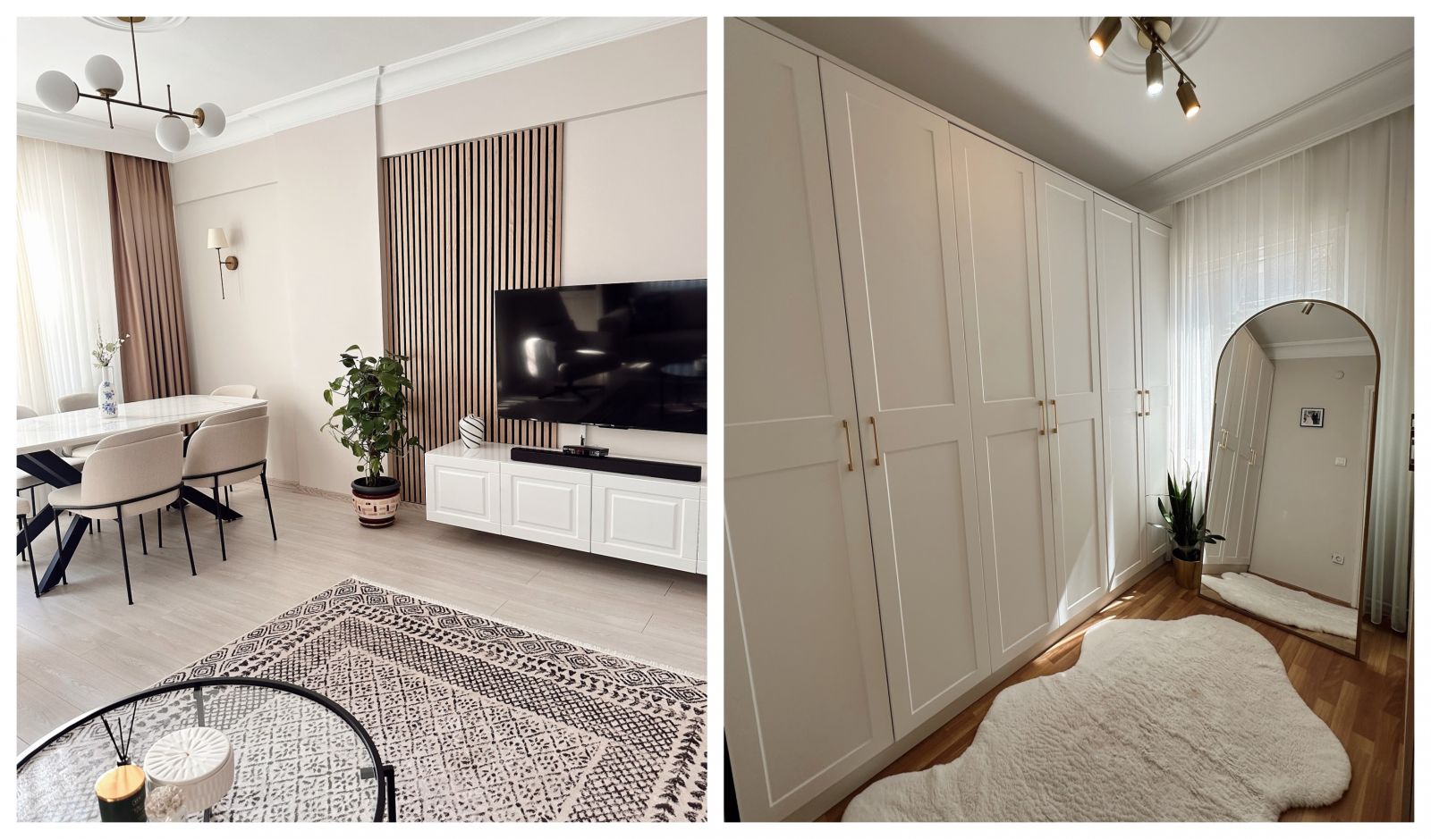 Modern Tasarımlı Mobilyalar Bu Salona Zamansızlık Katmış