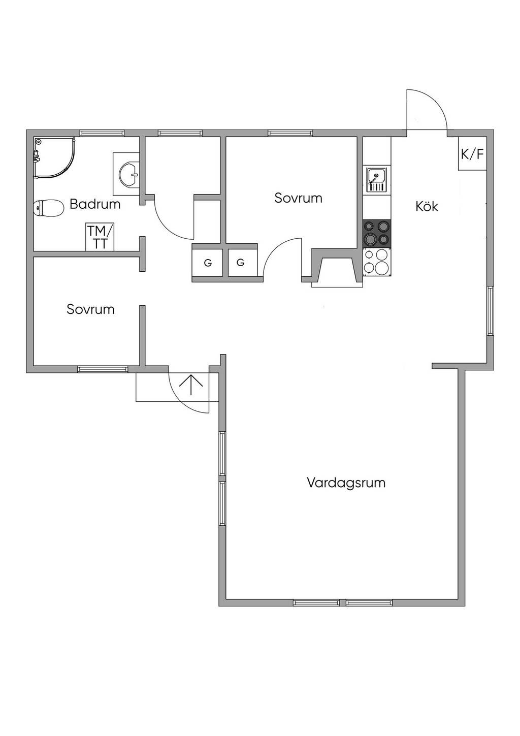 Fikir İsteyenlere 55 M2 2+1 Prefabrik Evin İçi ve Planı