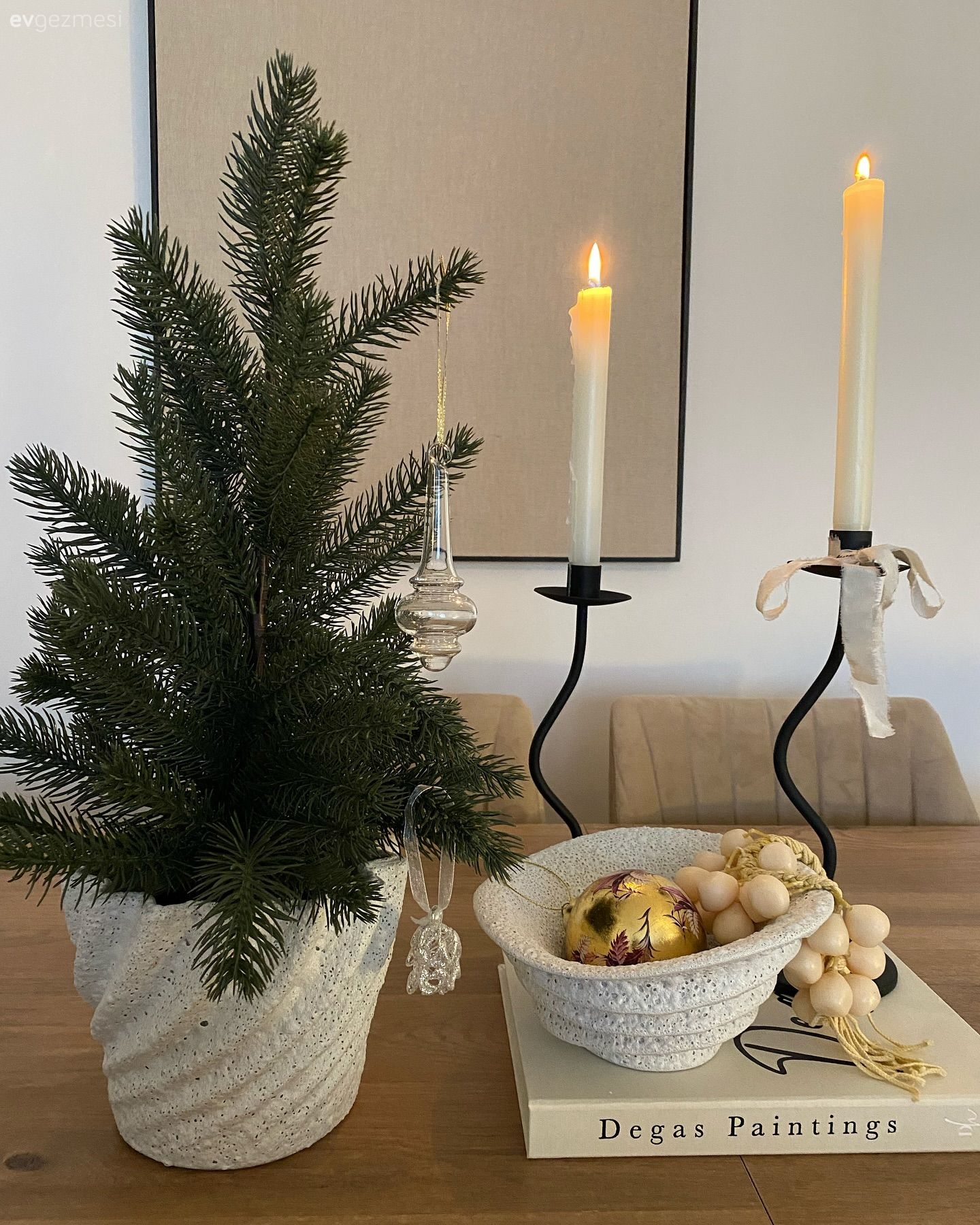 Tablo, Duvar dekorasyonu, Dekoratif Objeler, Yemek masası