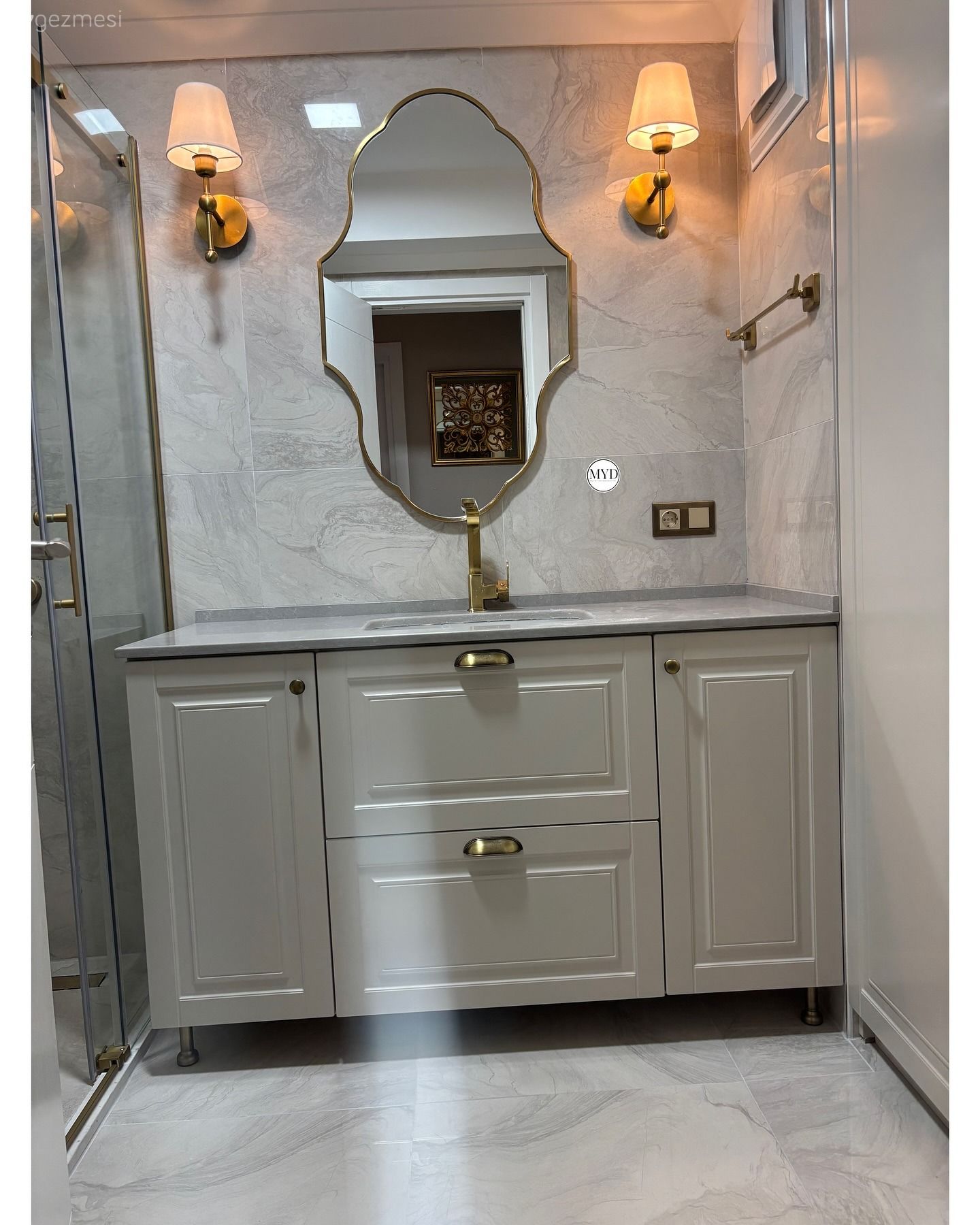 Bu Country Banyoda Renk Paleti Zamansız Tonlardan Oluşuyor