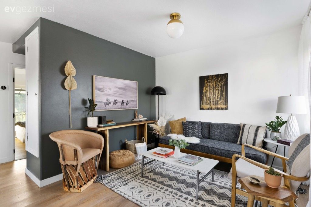 Müstakil Ev Yapacaklara 50 M2 Balkonlu Tek Katlı Ev Modeli