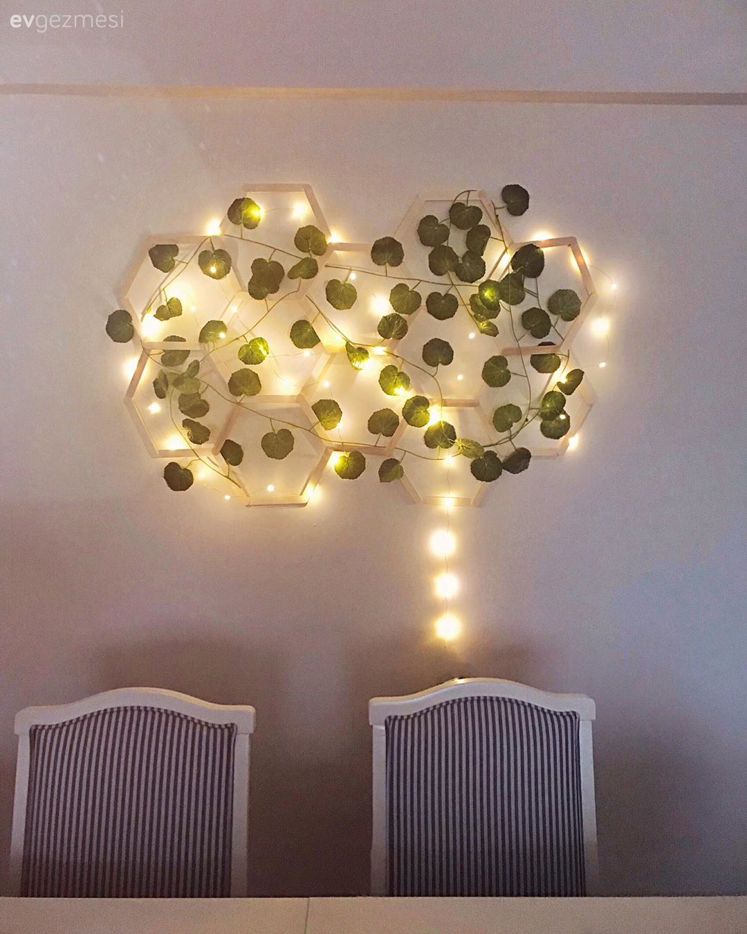 Duvar dekorasyonu, Led peri ışık