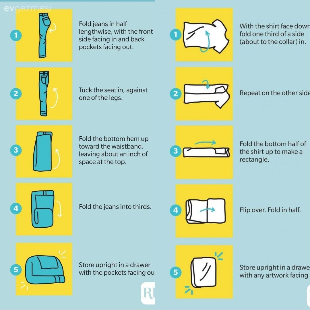 Gardırobunuzu Nasıl Marie Kondo Gibi Düzenli Hale Getirebilirsiniz?