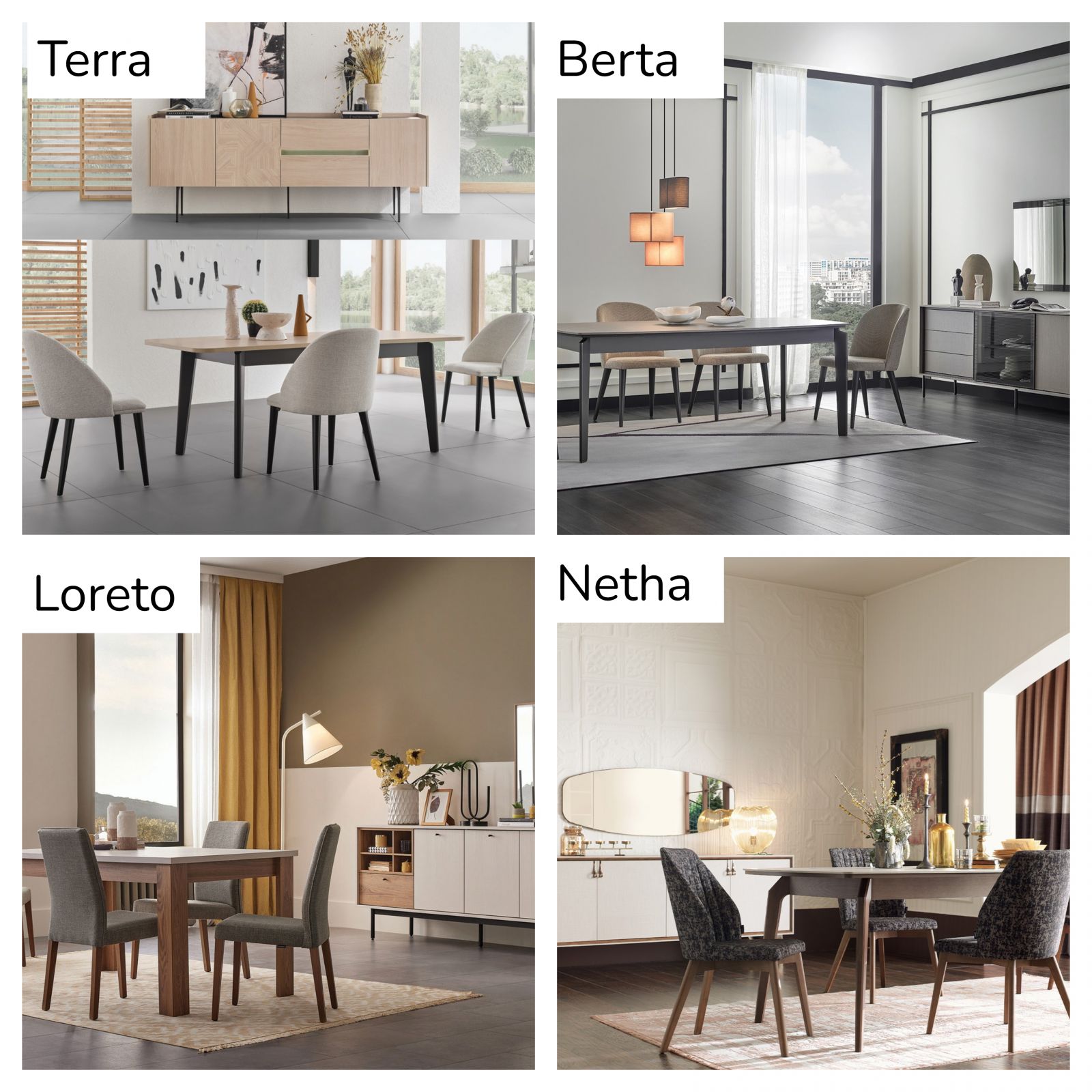 Farklı Markalardan Çok Sevilen Yemek Masası Takımı Modelleri