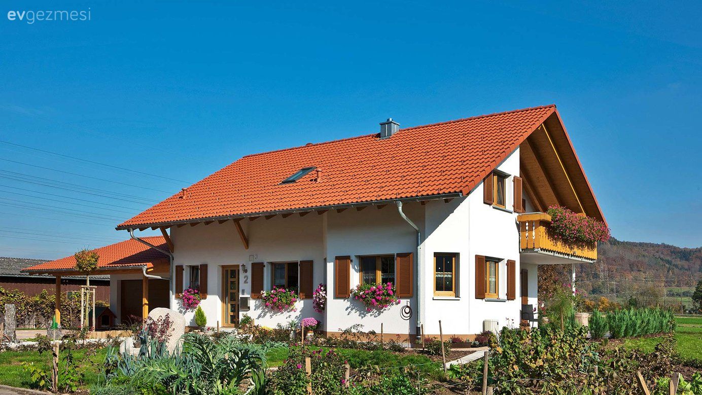 Müstakil Ev İsteyenlere Örnekler: 245 M2 Bodrum Hariç İki Katlı Ev!