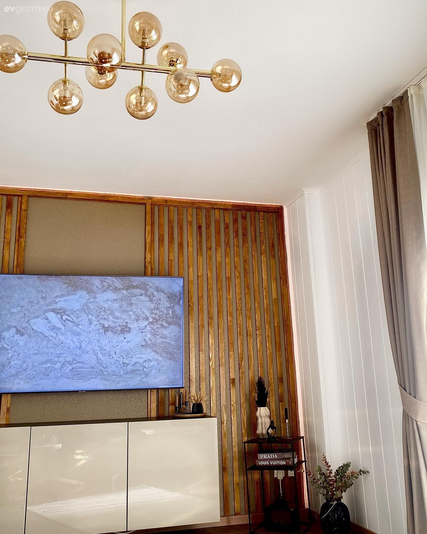 Salon avizesi, Altın, Beyaz, Krem, Tv ünitesi, Tv ünitesi aksesuarları, Ev Aksesuar