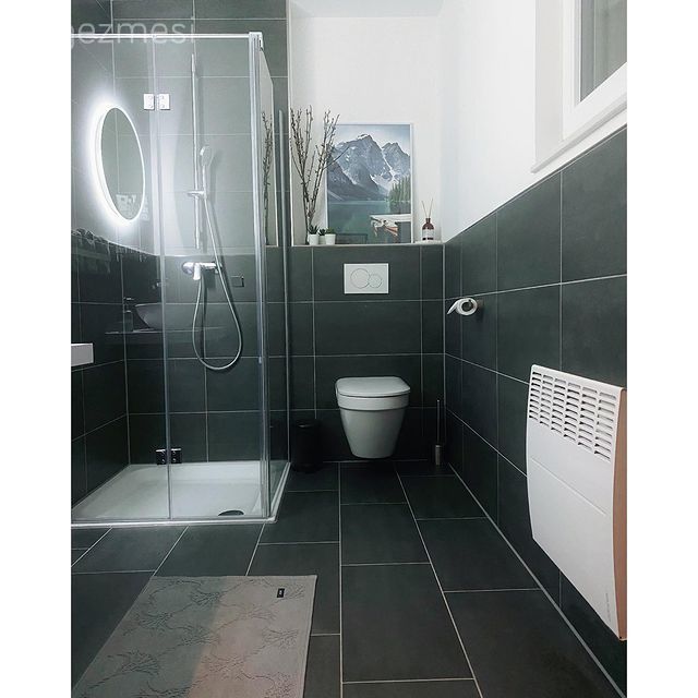 Banyo, Siyah, Beyaz, Banyo seramikleri