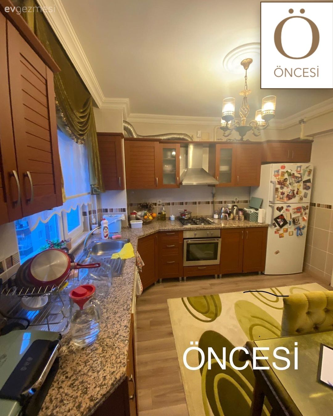 Öncesi&Sonrası: Değişen Bu Mutfağın Detayları Dantel Gibi İşlenmiş!