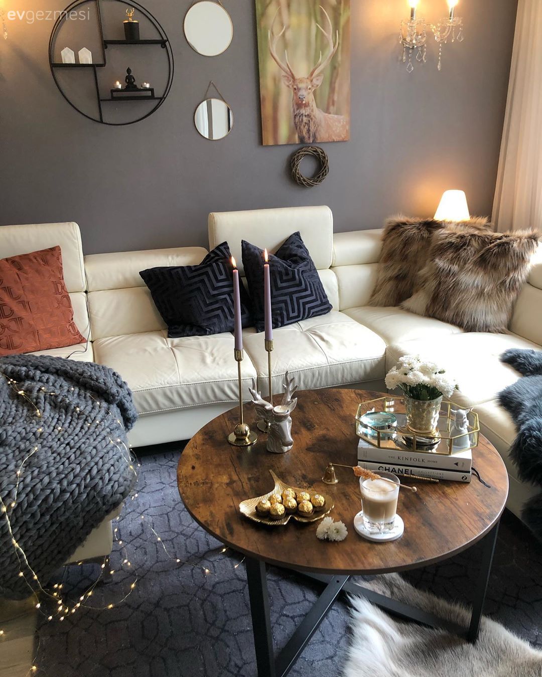 Bu Keyifli Evde Mevsimlere Göre Değişen Bir Hava Var!