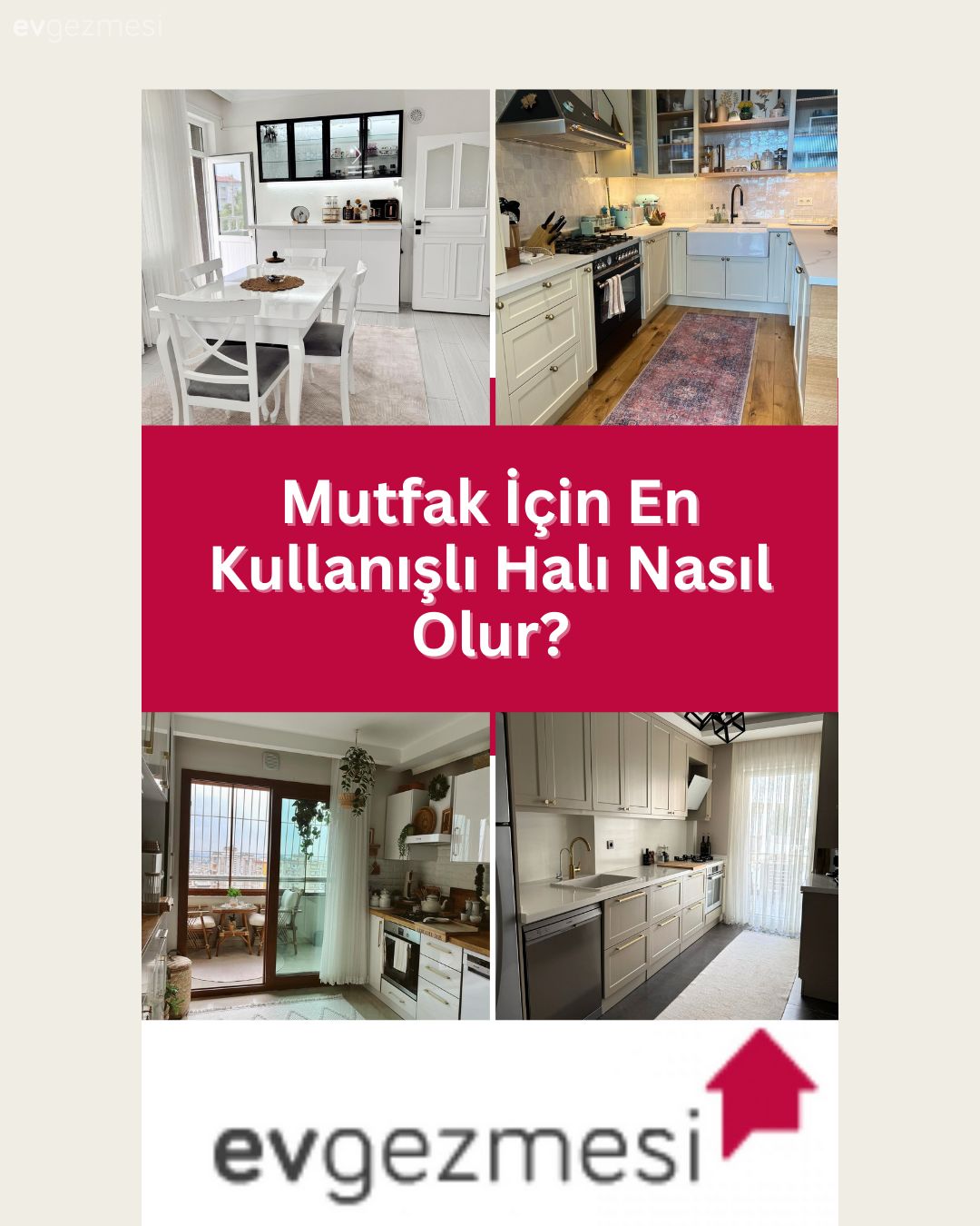 Mutfak İçin En Kullanışlı Halı Nasıl Olur?