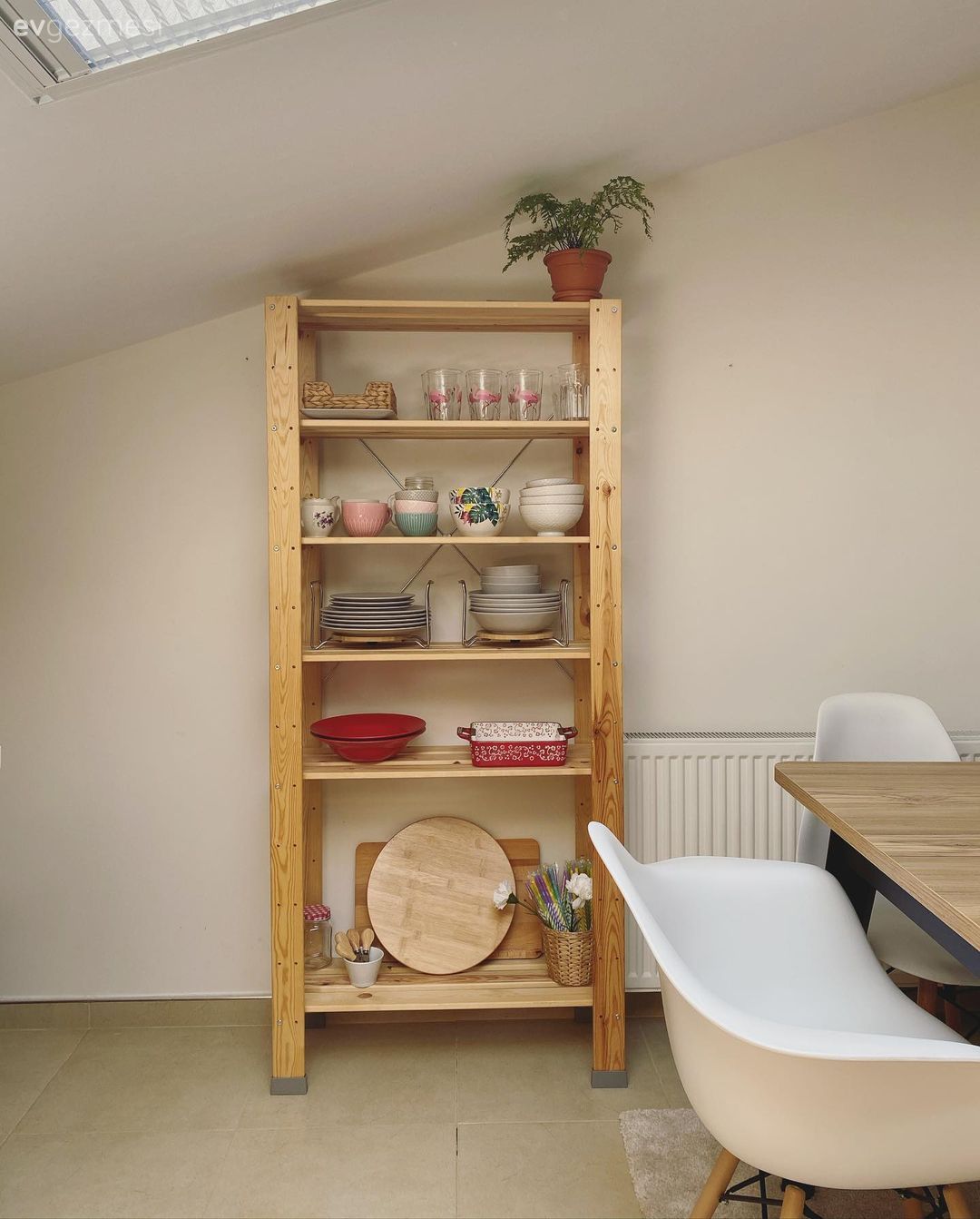 Mutfak rafı, Mutfak, Beyaz, Krem