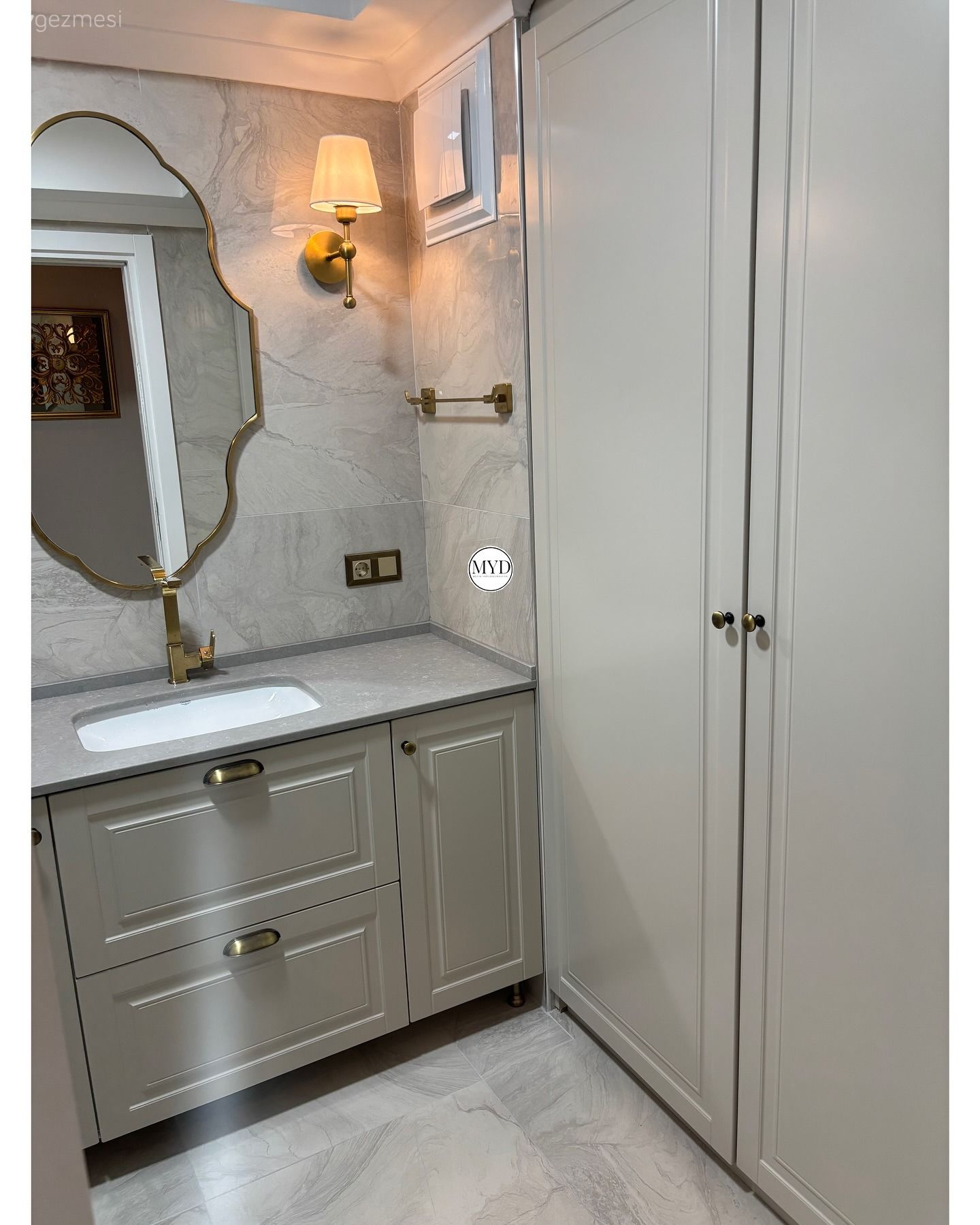 Bu Country Banyoda Renk Paleti Zamansız Tonlardan Oluşuyor