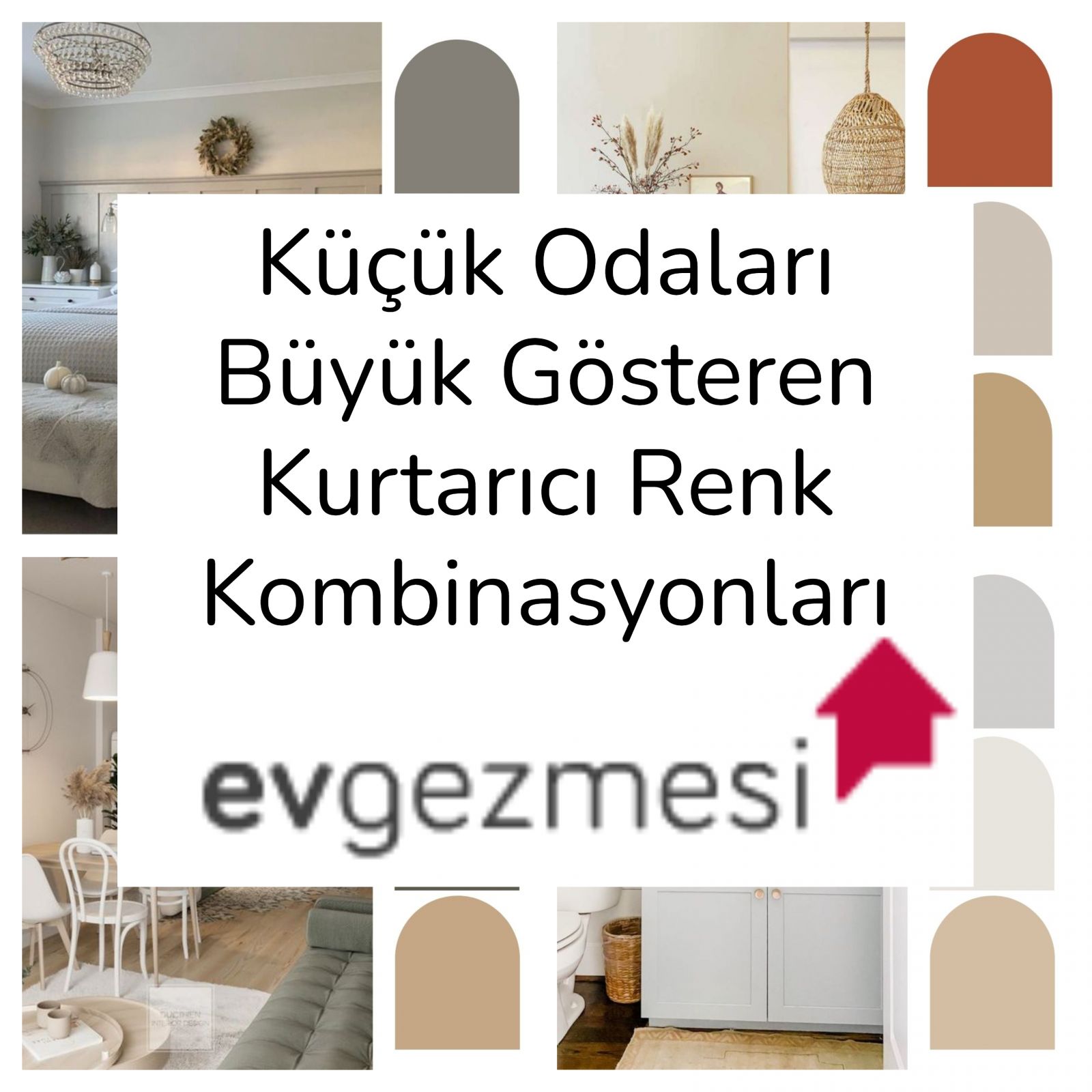 Küçük Odaları Büyük Gösteren Kurtarıcı Renk Kombinasyonları