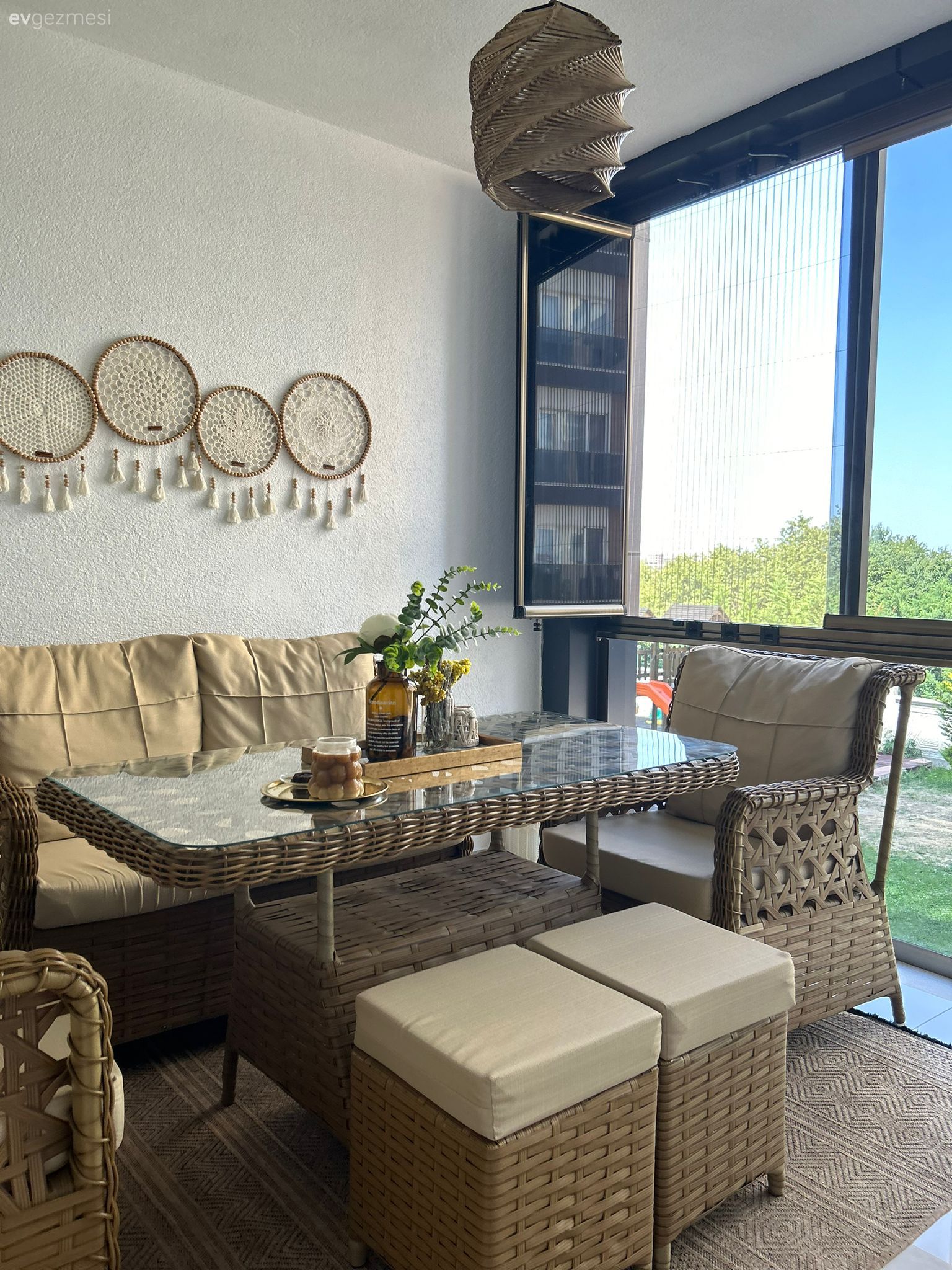 Bohem Balkon, Modern Banyo: Tekirdağ'dan Eklektik Bir Ev!