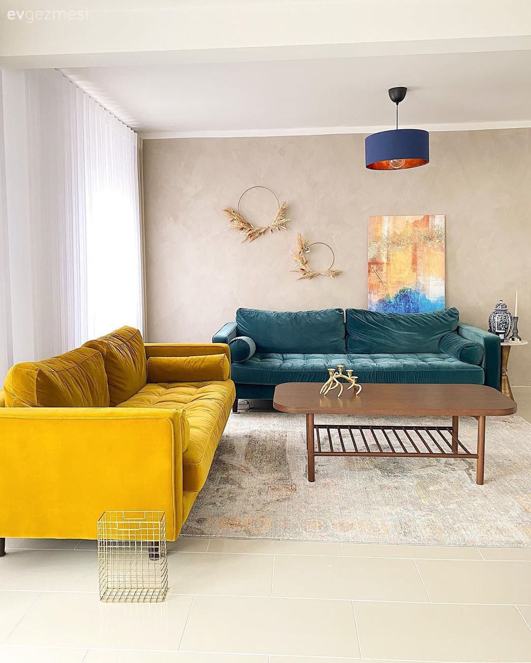 Bu Göz Alıcı Evde Her Köşe Katalog Çekimine Hazır Halde!