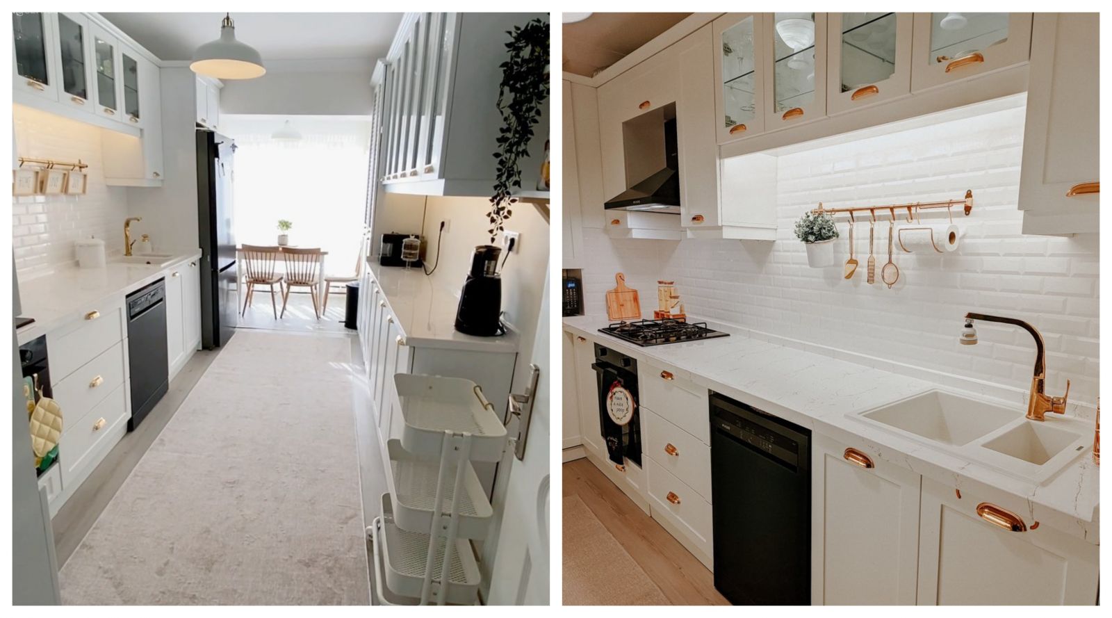 Bu Ankara Mutfağında Beyazın Etkisi Çok Belirgin!