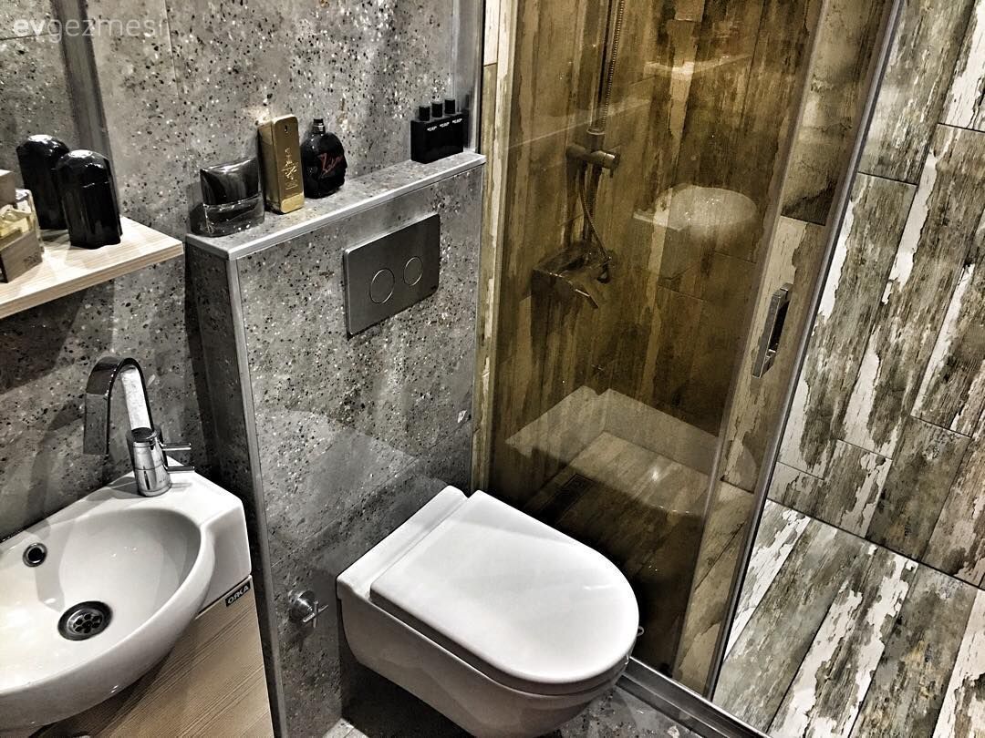 Gri, Ebeveyn banyosu, Beyaz, Duşakabin, Banyo, Banyo rafı, Banyo seramikleri