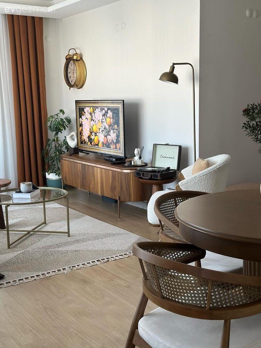 Bohem Ruhu Seven Bu Dekorda Farklı Parçalar Uyumlu Bütün İçin Buluşmuş!