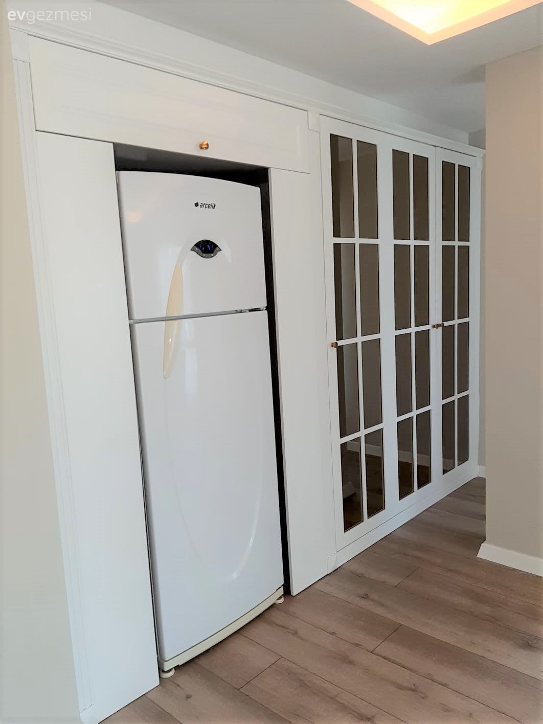 Ekstra mutfak dolabı, Mutfak, Beyaz