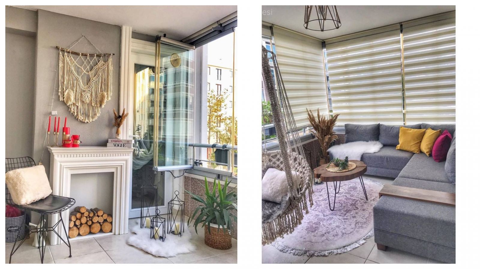 Keyif Yapmak İçin Gereken Her Şeye Sahip Bir Balkon!