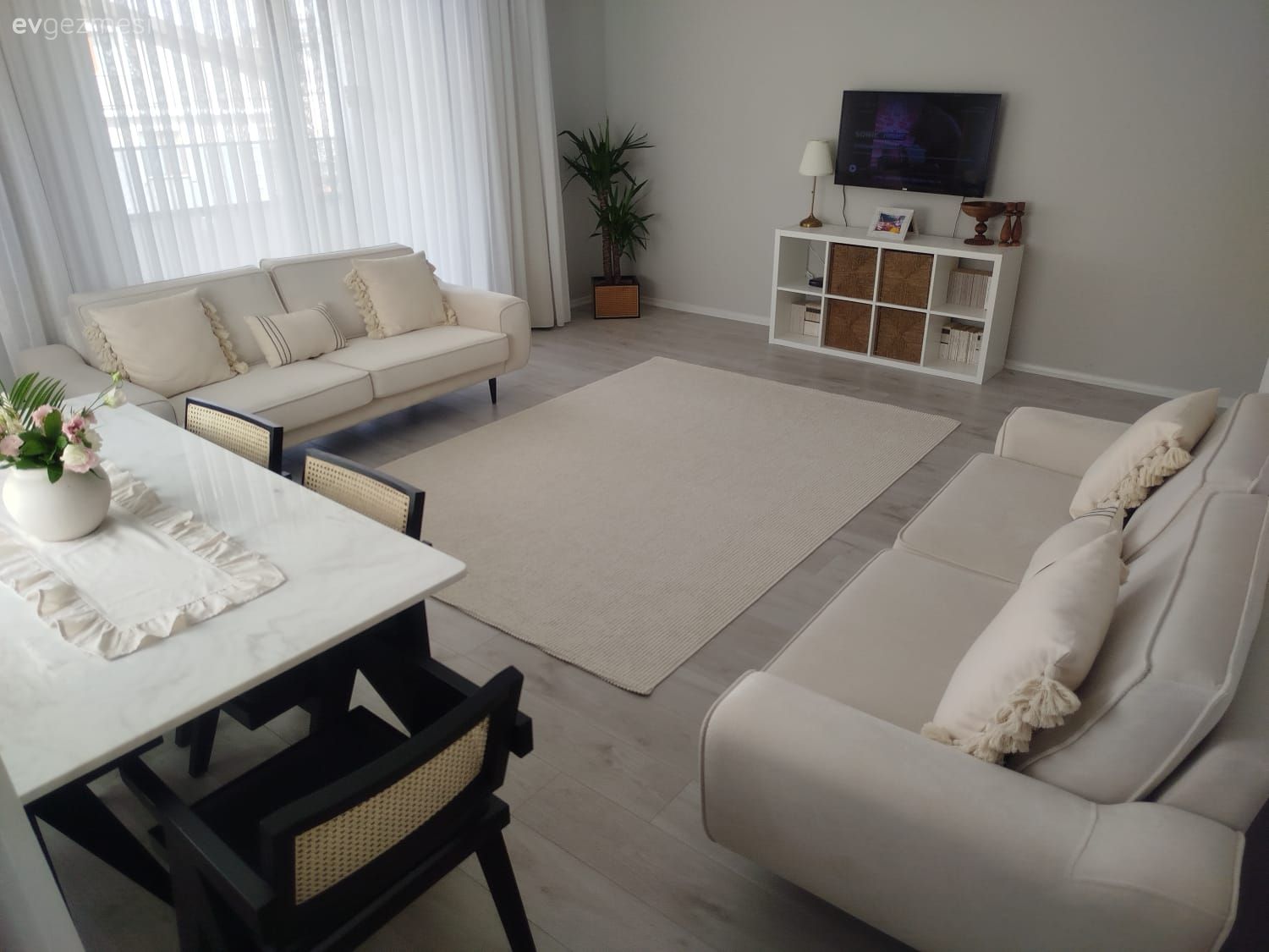 Modern ve İskandinav Buluşması: Merve Hanım'ın Bursa Evi!