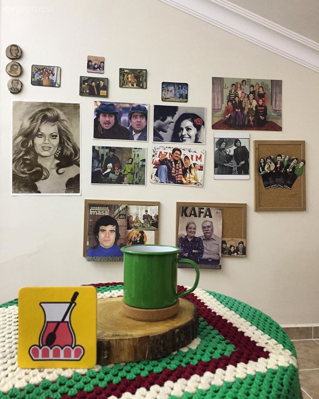 Oturma Odası, Duvar dekorasyonu, Poster