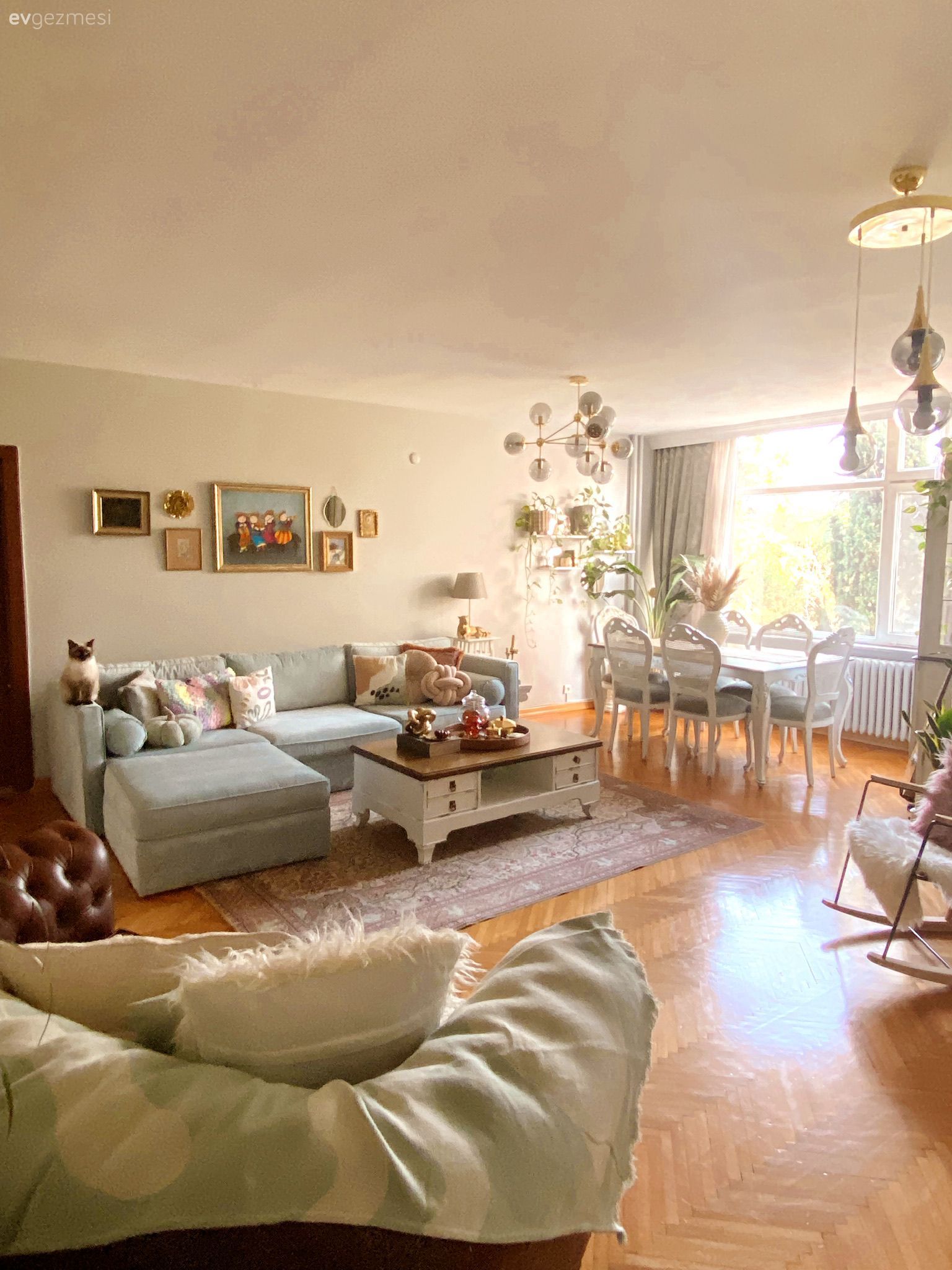 Mint Yeşiline Aşık Bu Evde Yapılan Her Değişiklik Renge Uygun Olmuş!