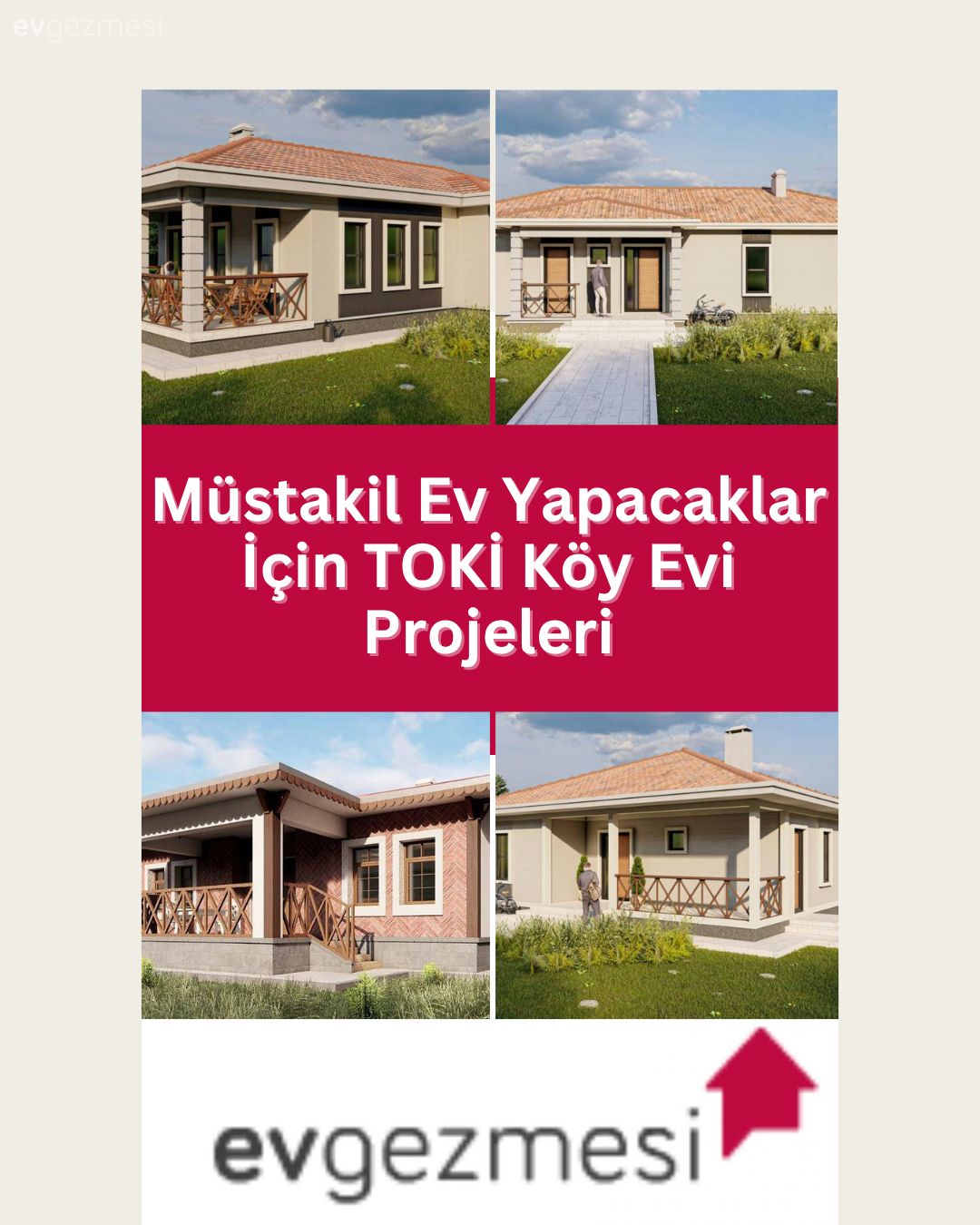 Müstakil Ev Yapacaklar İçin TOKİ Köy Evi Projeleri